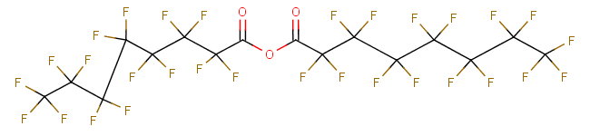 全氟辛酸酐结构式_33496-48-9结构式