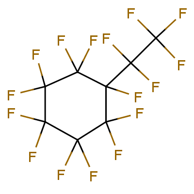 全氟(乙基环己烷)结构式_335-21-7结构式