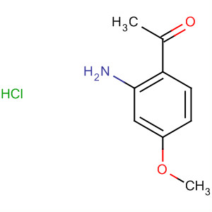 1-(2-氨基-4-甲氧基-苯基)-乙酮盐酸盐结构式_335104-63-7结构式