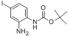 (2-氨基-4-碘-苯基)-氨基甲酸叔丁酯结构式_335255-25-9结构式