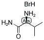 L-缬氨酸酰胺氢溴酸结构式_33529-85-0结构式