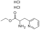 2-氨基-3-(吡啶-2-基)丙酸乙酯双盐酸盐结构式_33560-87-1结构式