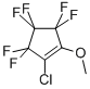1-Chloro-3,3,4,4,5,5-hexafluoro-2-methoxycyclopentene Structure,336-34-5Structure