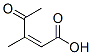 (2z)-(9ci)-3-甲基-4-氧代-2-戊烯酸结构式_336624-89-6结构式