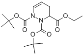 Tetrahydro-pyridazine-1,2,3-tricarboxylic acid 1,2-di-tert-butyl ester 3-ethyl ester Structure,336817-83-5Structure