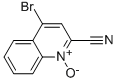 2-Quinolinecarbonitrile, 4-bromo-, 1-oxide Structure,33684-46-7Structure