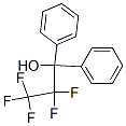 2,2,3,3,3-五氟-1,1-二苯基-1-丙醇结构式_337-33-7结构式