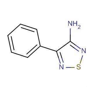 3-氨基-4-苯基-1,2,5-噻二唑结构式_33710-58-6结构式