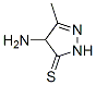 3H-pyrazole-3-thione,4-amino-2,4-dihydro-5-methyl-(9ci) Structure,337469-56-4Structure