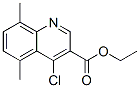 4-Chloro-5,8-dimethylquinoline-3-carboxylic ethyl ester Structure,338954-51-1Structure