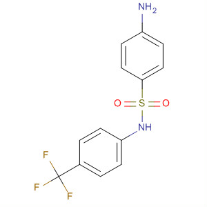 4-氨基-N-[4-(三氟甲基)苄基]苯磺酰胺结构式_339-42-4结构式