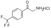 2-氨基-1-(4-三氟甲基苯基)乙醇盐酸盐结构式_339-58-2结构式