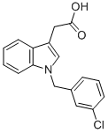 2-[1-(3-Chlorobenzyl)-1h-indol-3-yl]acetic acid Structure,339016-33-0Structure