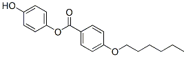 Benzoic acid, 4-(hexyloxy)-, 4-hydroxyphenyl ester Structure,33905-64-5Structure