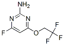 2-氨基-4-三氟乙氧基-6-氟嘧啶结构式_339369-59-4结构式
