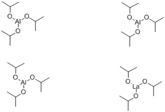 异丙氧基镧铝结构式_33939-97-8结构式