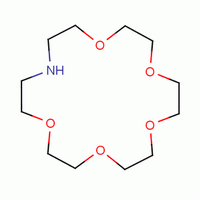 1,4,7,10,13-五噁-16-氮杂环十八烷结构式_33941-15-0结构式