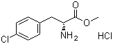 4-氯-D-苯丙氨酸甲酯盐酸盐结构式_33965-47-8结构式