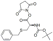 Boc-S-benzyl-L-cysteine N-hydroxysuccinimide ester Structure,3401-33-0Structure