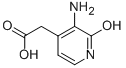 3-氨基-1,2-二氢-2-氧代-4-吡啶乙酸结构式_34040-88-5结构式