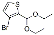 3-Bromothiophene-2 carboxaldehyde diethyl acetal Structure,34042-95-0Structure