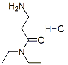 3-氨基-N,N-二乙基丙酰胺盐酸盐结构式_34105-56-1结构式