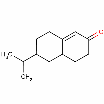 4,4A,5,6,7,8-六氢-6-异丙基-2(3h)萘酮结构式_34131-96-9结构式