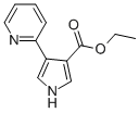 4-(2-吡啶)-1H-吡咯-3-羧酸乙酯结构式_342025-71-2结构式