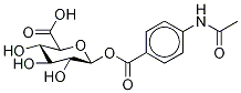 醋氨苯酸酰基-beta-D-葡糖苷酸结构式_34220-56-9结构式