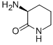 (S)-3-氨基-2-哌啶酮盐酸盐结构式_34294-79-6结构式