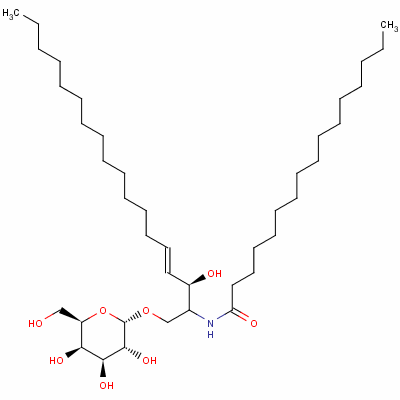 alpha-半乳糖基-C16-神经酰胺结构式_34324-89-5结构式