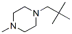 (9CI)-1-(2,2-二甲基丙基)-4-甲基哌嗪结构式_343271-73-8结构式