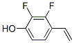 (9CI)-4-乙烯-2,3-二氟苯酚结构式_343305-64-6结构式