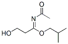 (1E)-N-乙酰基-3-羟基丙亚氨酸异丁酯结构式_343331-06-6结构式