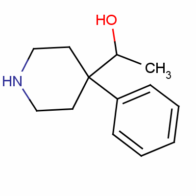 Alpha-甲基-4-苯基哌啶-4-甲醇结构式_34361-19-8结构式