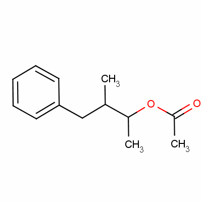 1,2-Dimethyl-3-phenylpropyl acetate Structure,34362-37-3Structure