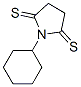 1-环己基-2,5-吡咯烷二硫酮结构式_343791-74-2结构式
