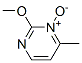 (9CI)-2-甲氧基-4-甲基嘧啶 3-氧化物结构式_343929-22-6结构式