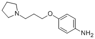 4-(3-(吡咯烷-1-基)丙氧基)苯胺结构式_343965-79-7结构式