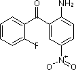 2-氨基-5-硝基-2’-氟二苯甲酮结构式_344-80-9结构式