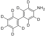 对氨基联苯-D9氘代结构式_344298-96-0结构式