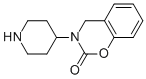 3,4-二氢-3-(4-哌啶基)-2H-1,3-苯并噁嗪-2-酮结构式_344306-88-3结构式