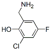2-(氨基甲基)-6-氯-4-氟苯酚结构式_344326-63-2结构式