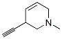 (9CI)-3-乙炔-1,2,3,6-四氢-1-甲基吡啶结构式_344330-23-0结构式