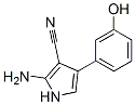 2-氨基-4-(3-羟基苯基)-1H-吡唑-3-甲腈结构式_344359-56-4结构式