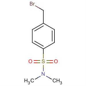 4-(Bromomethyl)-n,n-dimethylbenzenesulfonamide Structure,3446-91-1Structure