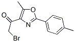 2-溴-1-(5-甲基-2-对甲苯-噁唑-4-基)-乙酮结构式_344900-38-5结构式