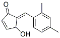 (9ci)-5-[(2,4-二甲基苯基)亚甲基]-4-羟基-2-环戊烯-1-酮结构式_345243-43-8结构式