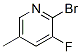 2-Bromo-3-fluoro-5-methylpyridine Structure,34552-16-4Structure
