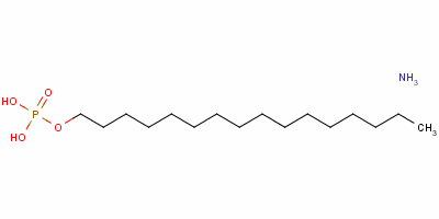 十六烷基氢磷酸酯铵盐结构式_34591-13-4结构式